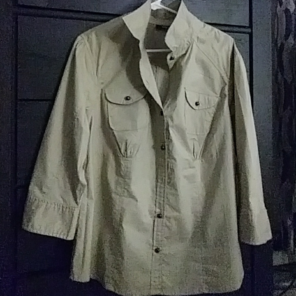 Ana button down shirt